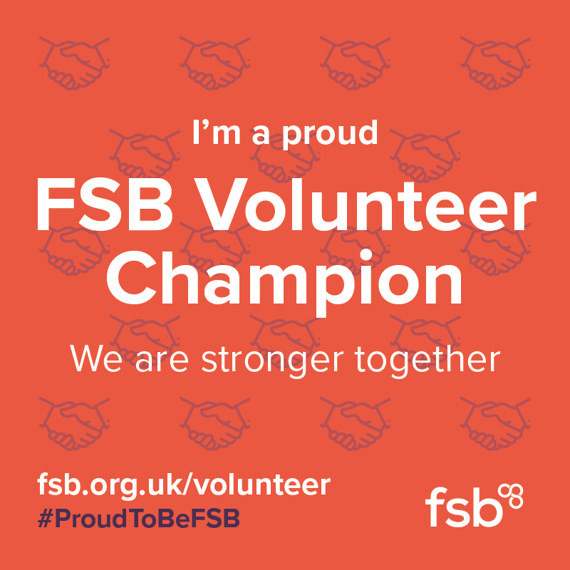 Twice Recognised FSB Volunteer Champion