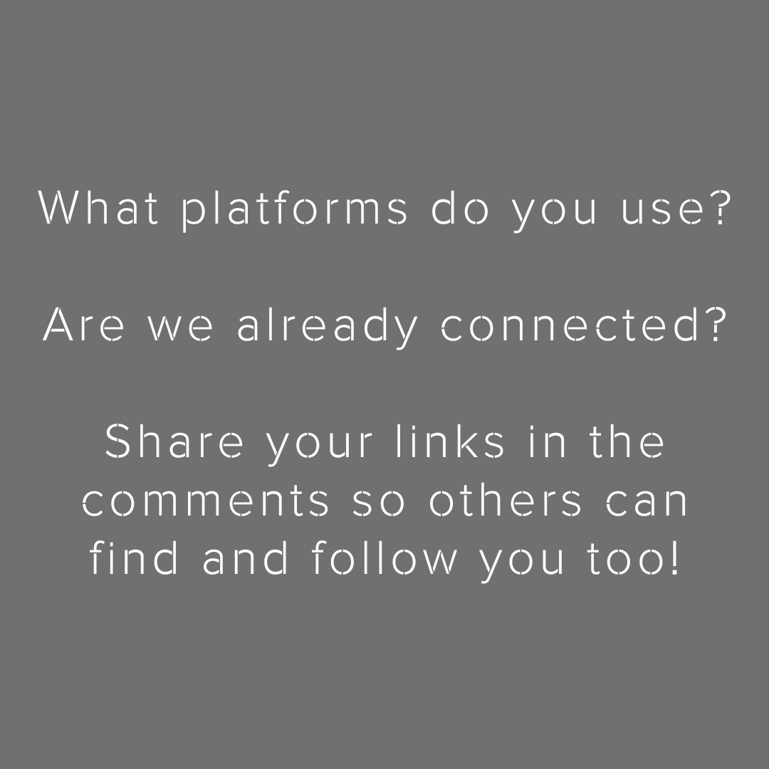 What platforms for you use?