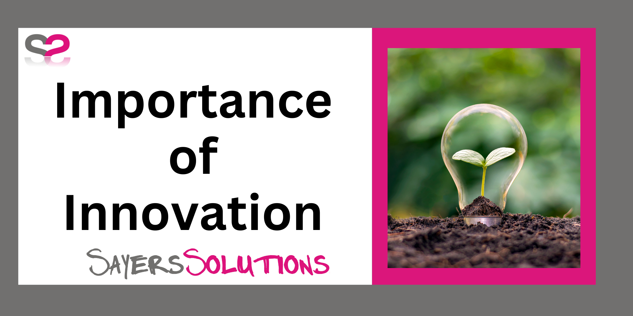 Importance of Innovation